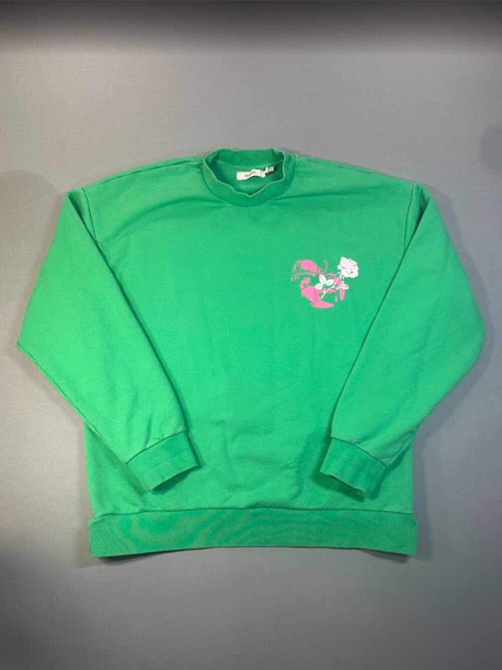 Pangaia x Dua Lipa Future Nostalgia Crewneck Sweatshirt - Womens Large